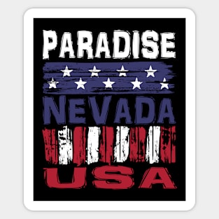 Paradise Nevada USA T-Shirt Sticker